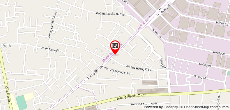 Map go to Nguyen Ty Manufacture - Trading Company Limited