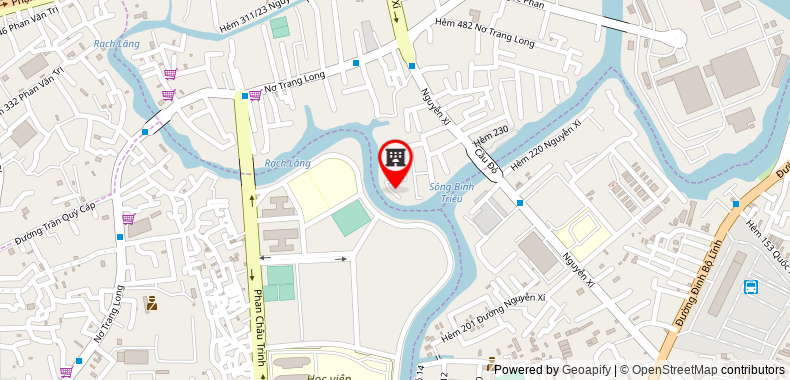 Map go to Nam Viet Phat Consultancy - Investment - Construction Corporation