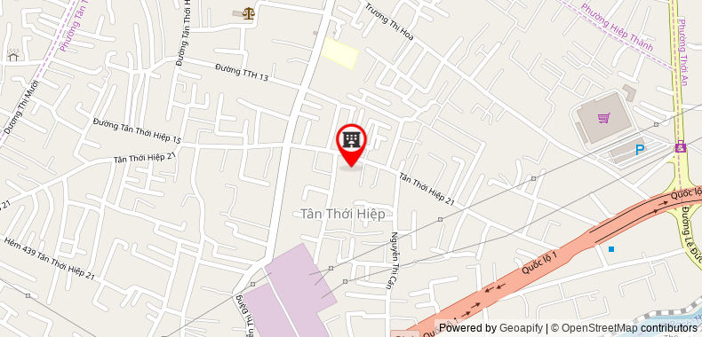 Map go to Thy Anh Trading Construction Company Limited