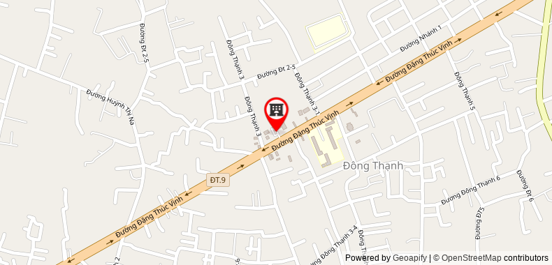 Map go to Dai Huy Thanh Construction Company Limited