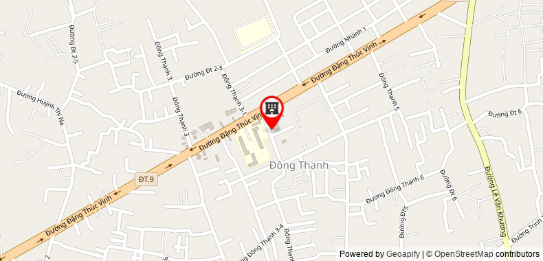 Map go to Hoang Minh Hallo Training And Education Company Limited