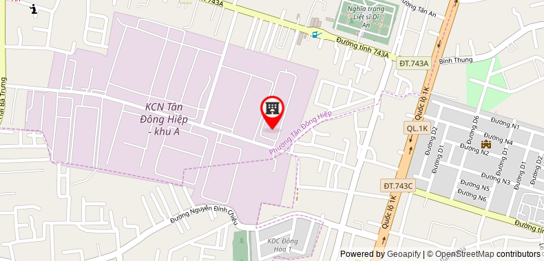 Map go to Bao Nguyen Phuc Company Limited