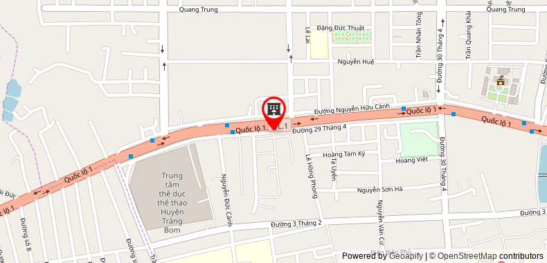 Map go to Su Nguyen Duy Tan Law Office