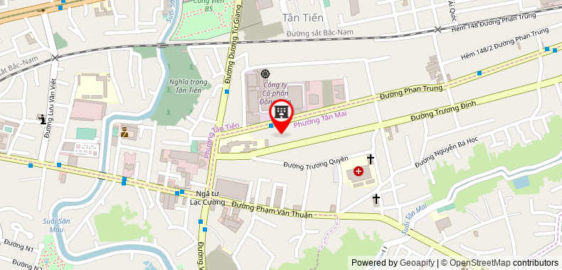 Map go to Phong Do Na Trading Service Company Limited