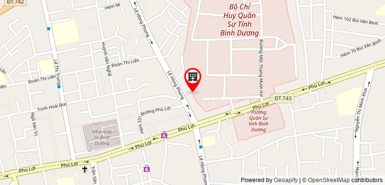 Map go to Anpha Trading Service One Member Company Limited