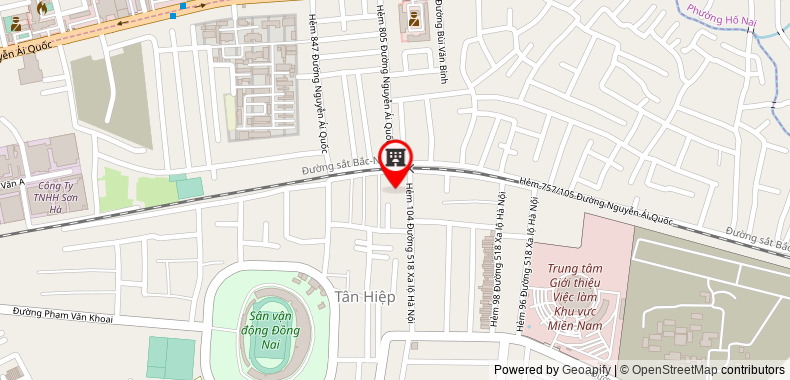 Bản đồ đến Công Ty TNHH Phòng Khám Bệnh Và Trang Thiết Bị Y Khoa Sài Gòn