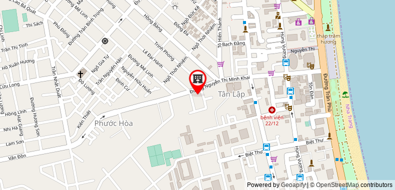Map go to Thinh Vuong Nha Trang Construction Company Limited