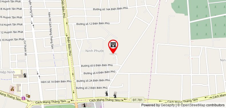 Map go to Thu Thao Restaurant Company Limited