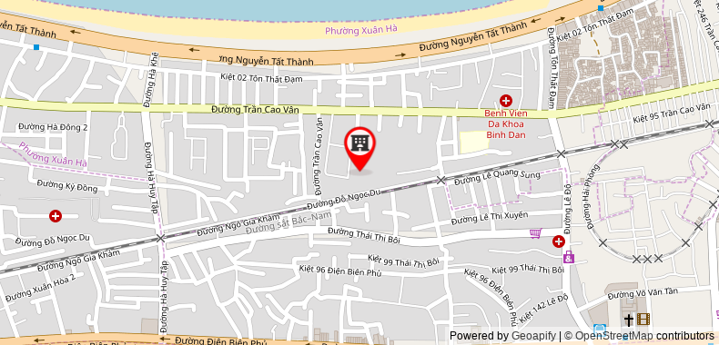 Map go to Hoanphong Trading and Travelling Services Company Limited