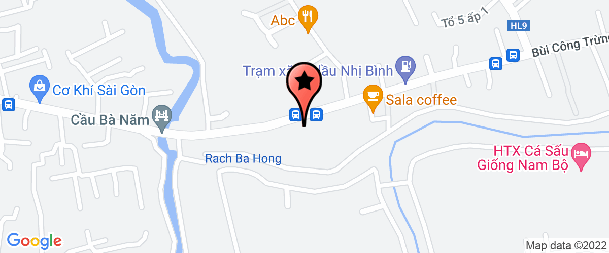 Map go to Yen Khoa Service Private Enterprise