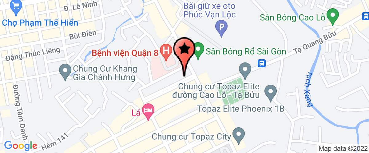Bản đồ đến Công Ty TNHH Công Nghệ Sinh Học Lộc Tân