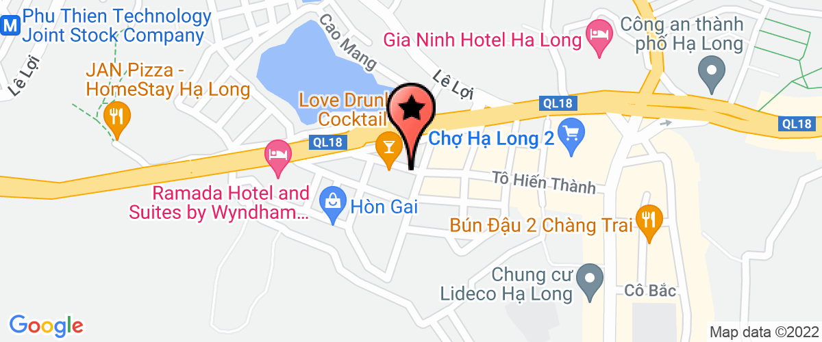 Map go to co phan Phuc Dai Hung Company