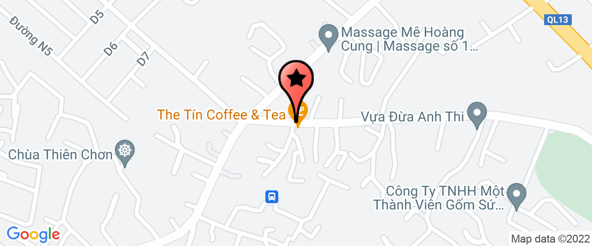 Map go to Vuong Dai Phat Company Limited