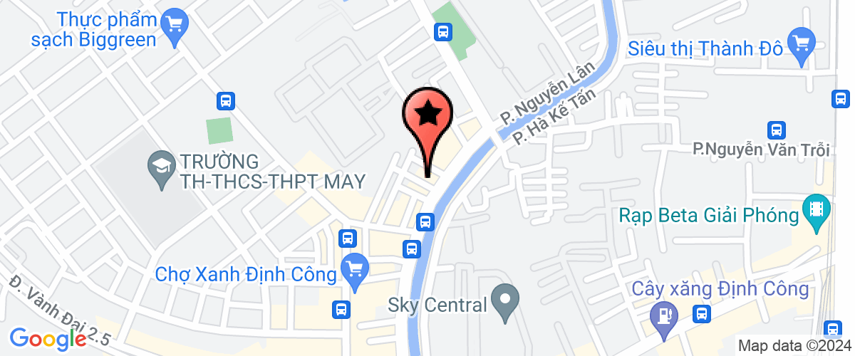 Map go to Minh Thanh Trade Service Joint Stock Company