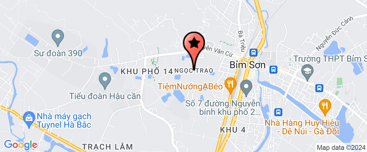 Map go to thuong mai Hung Dung Cuong Company Limited