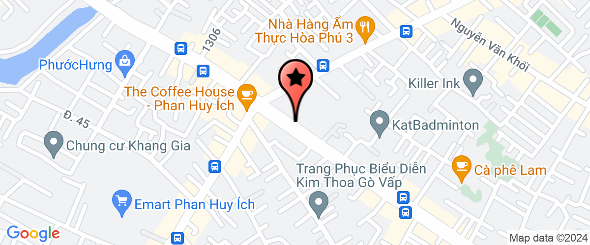 Map go to Sao Khue Accounting Company Limited