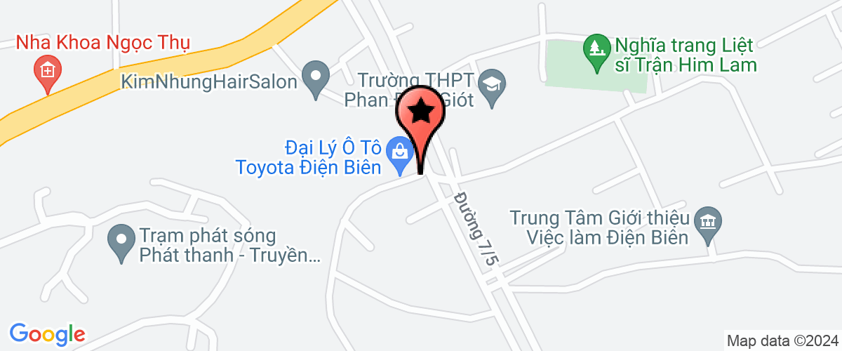 Map go to Hoang Nguyen Dien Bien Province Services And Trading Private Enterprise
