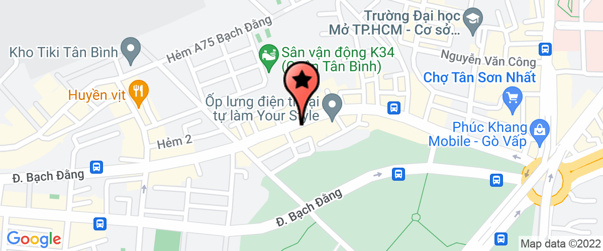 Map go to Anh Duong Viet Entertainment Company Limited