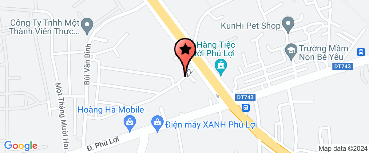 Map go to Dai Hai Nam Catering Industry Company Limited