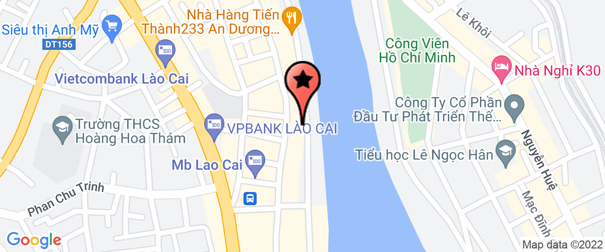 Map go to Nam Thang Travel Company Limited