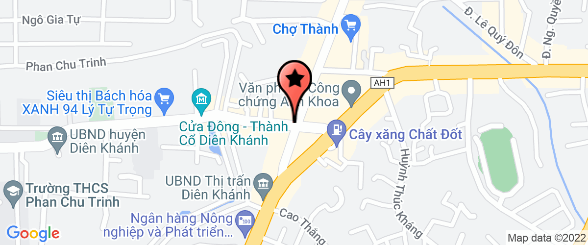 Map go to Van Minh Telecommunication Service Business Company Limited