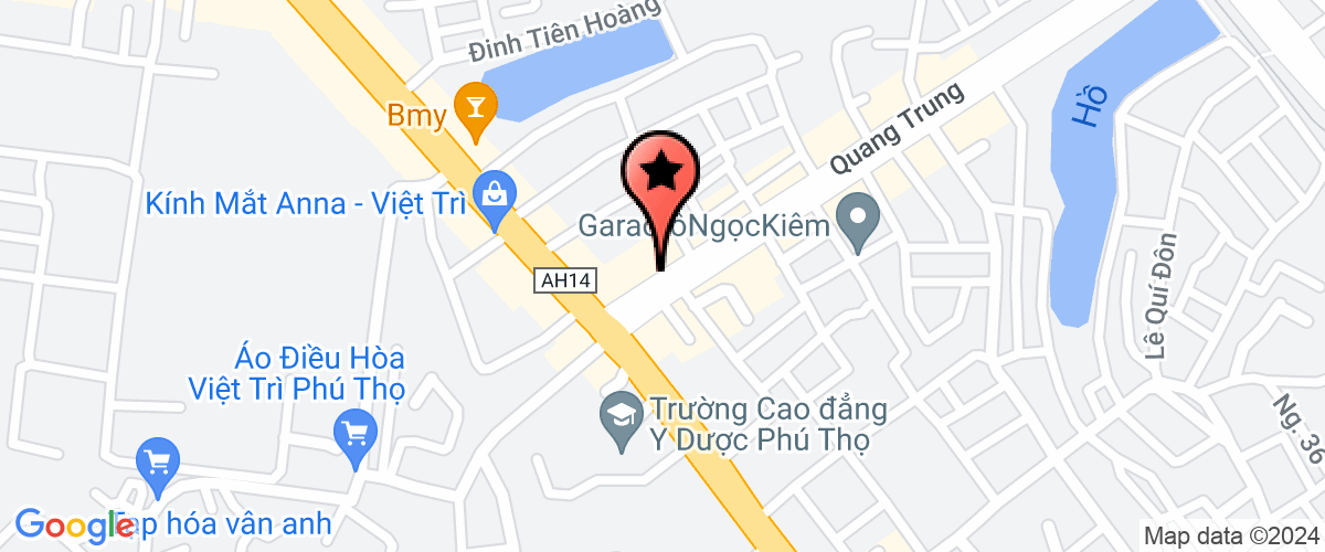 Map go to Danh Chinh Investment Company Limited