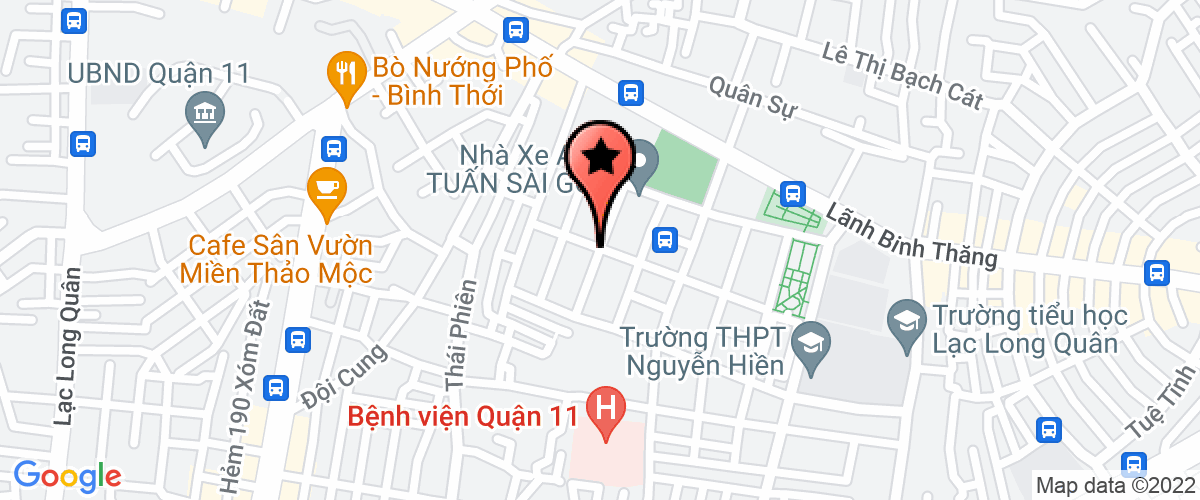Map go to Ngan Ha Seafood Company Limited