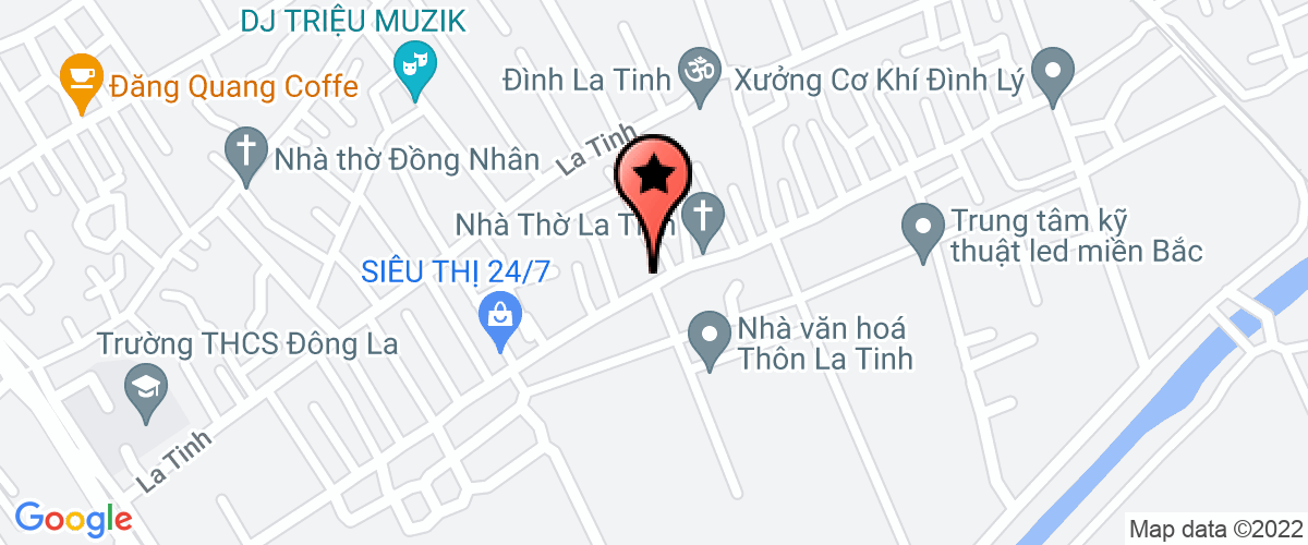 Bản đồ đến Công Ty TNHH Dịch Vụ Vận Tải Và Bưu Chính Hương Giang