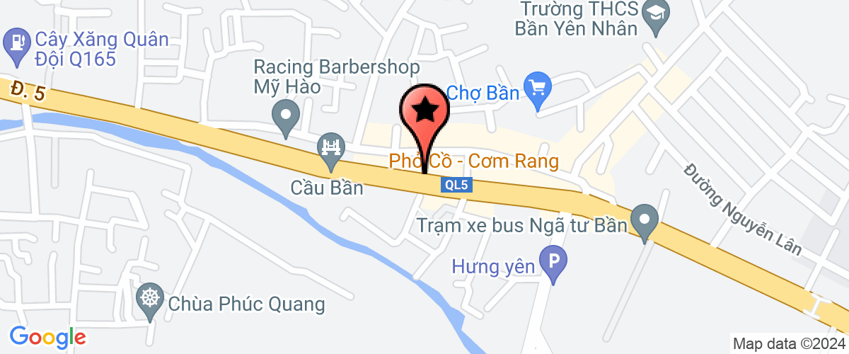 Map go to Phuc Thinh Inox Company Limited