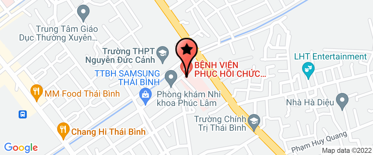 Map go to May Manh Dung Construction Company Limited