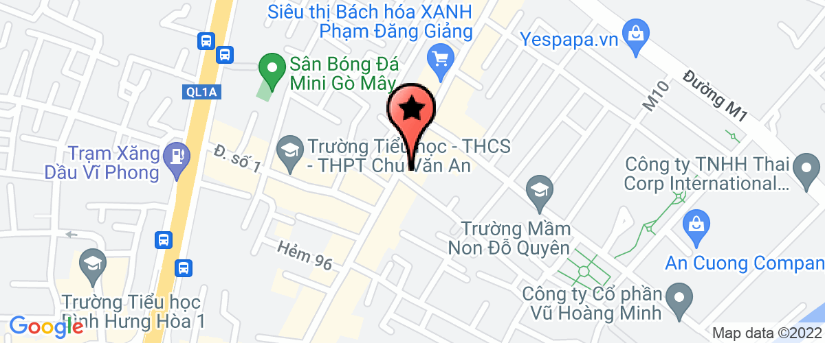 Map go to Truong Tin Consultant Company Limited