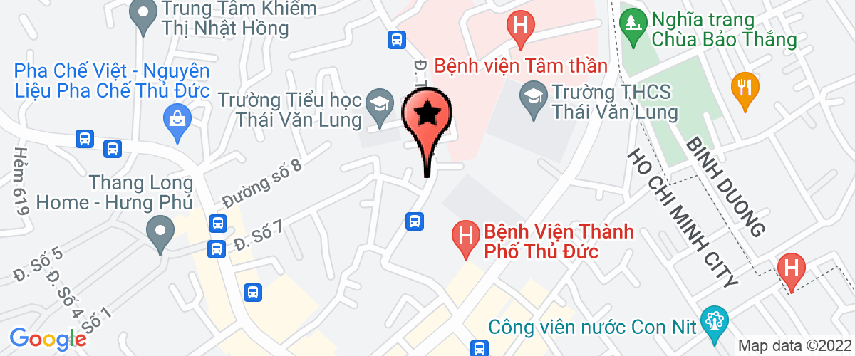 Map go to Trung Hiep Tien Company Limited