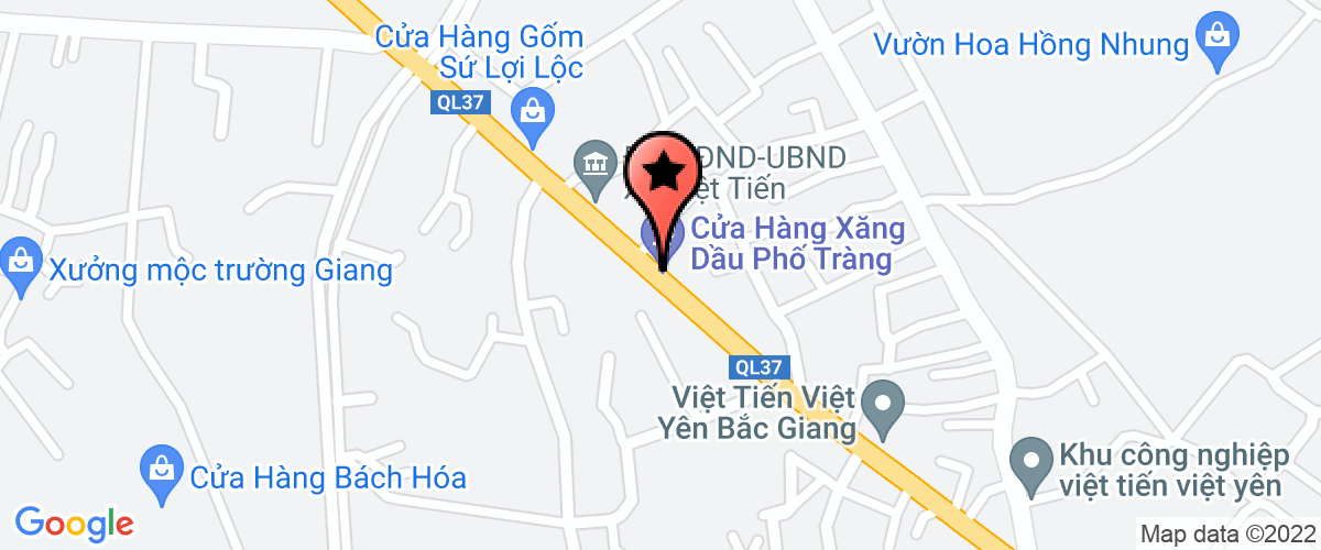 Map go to Binh Yen Private Enterprise