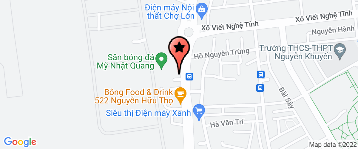 Map go to Dai Duong Furniture Joint Stock Company