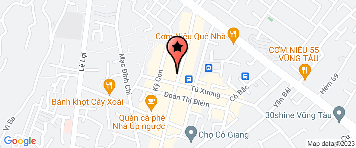Map go to Hoang My Refrigeration Company Limited