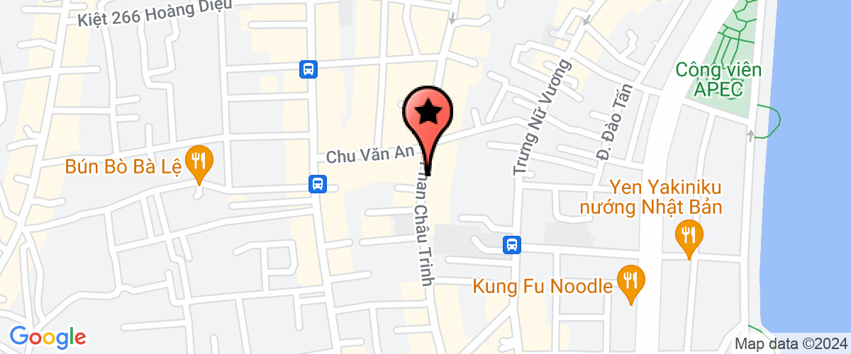 Map go to Truong trung cap nghe Cao Thang DN
