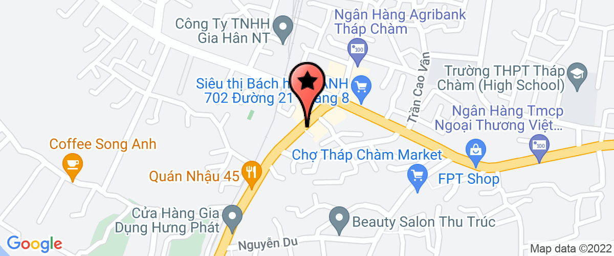 Map go to An Phu Hung Ninh Thuan Joint Stock Company