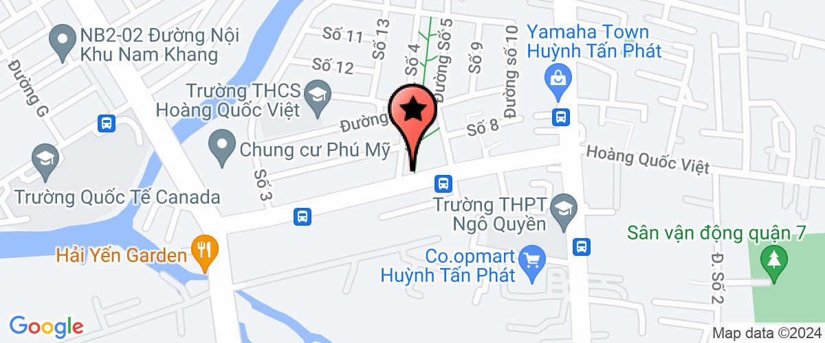 Map go to Do Anh Transport Service Trading Investment Company Limited