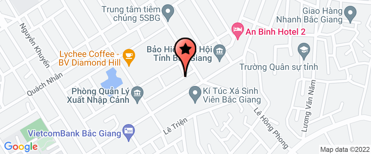 Map go to Hoang Tien Transport Business Company Limited