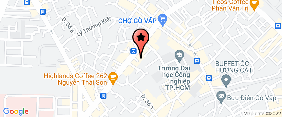 Map go to Sai Gon ( Co So 5 ) Technical Economy College