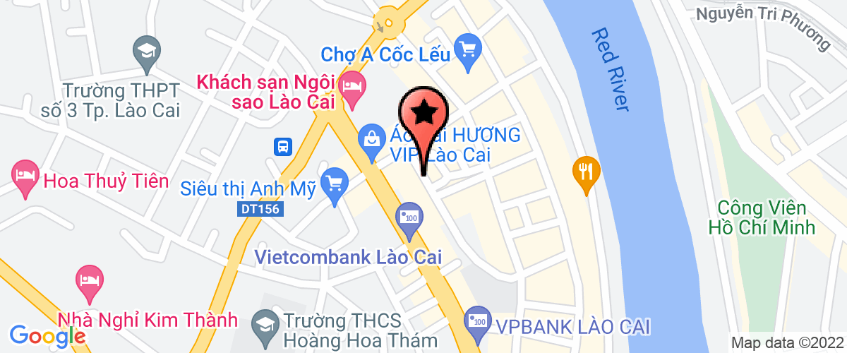 Map go to Dai Hoang Joint Stock Company of Architecture Planning and Urban Development