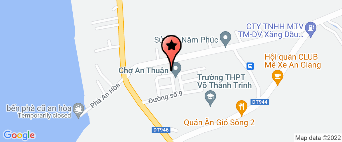 Map go to Nguon Sang Xanh Education Support Company Limited