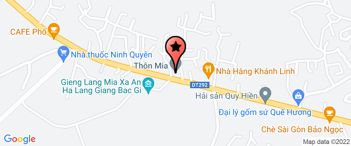 Map go to 1tv Cung ung Vat Nuoi Thanh Xuan Seedling Company Limited