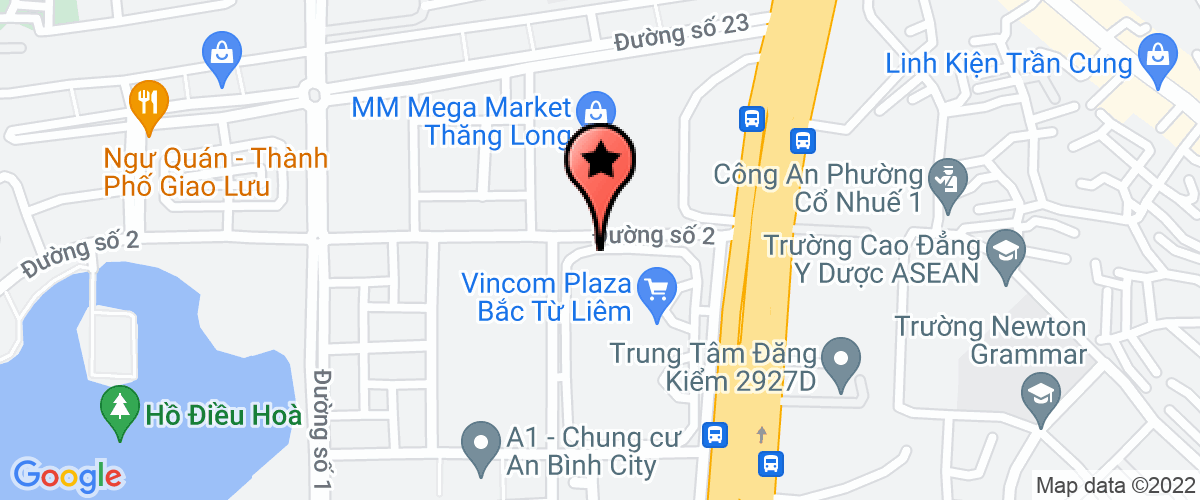 Map go to An Dinh Trading Company Limited