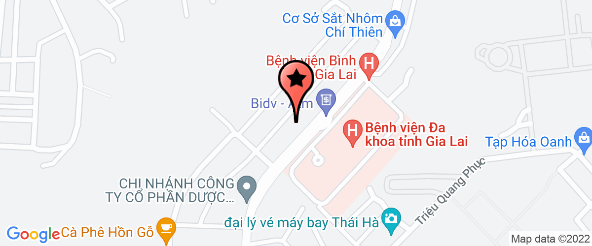 Map go to Nhu Hoa Gia Lai Company Limited