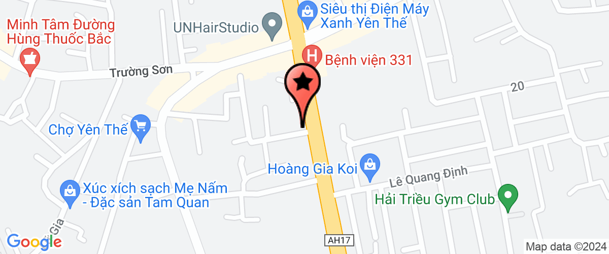 Map go to Huu Tung Gia Lai Company Limited