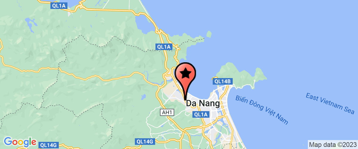 Map go to Garage O To Da Nang Technical Joint Stock Company