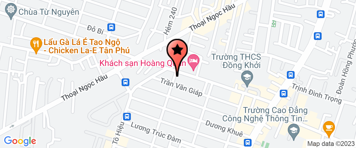 Map go to Thanh Son Transport Service Trading Company Limited