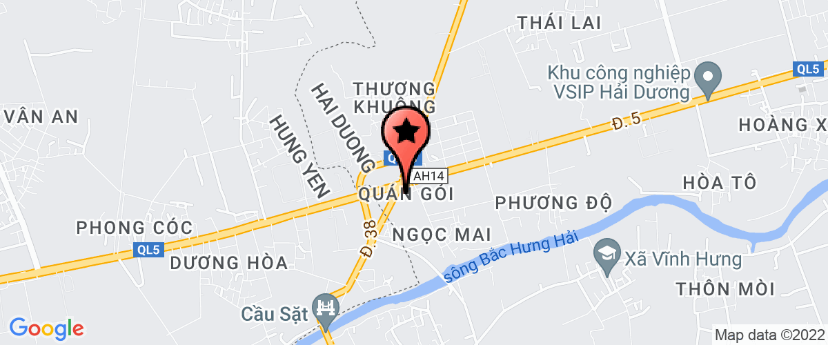 Map go to Tuan Hung XD & DvTM Company Limited