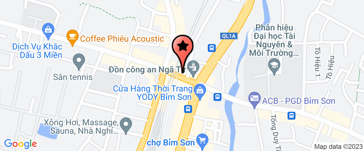 Map go to Binh An Travel And Trading Service Company Limited